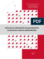 Guía para La Adecuación de Prescripciones en Personas Mayores Polimedicadas 2 Ed DGFPS