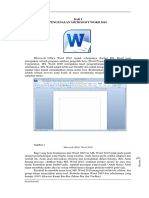 Bab I Pengenalan Microsoft Word 2010
