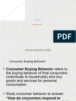  Consumer Buyer Behavior