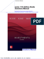 Investments 11th Edition Bodie Solutions Manual