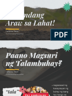 Paano Magsuri NG Talambuhay