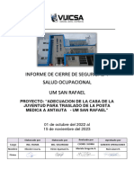 Informe de Cierre de SSO - (CULMINADO ACTIVIDADES SSO) Revisado - Act - 15 - Nov