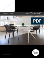 Contract Tables Air Masa 140 Brosur 5963