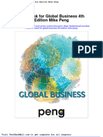 Test Bank For Global Business 4th Edition Mike Peng