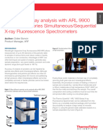 XRF AN41404 Total Oxide X Ray Analysis XRF