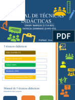 Manual de Técnicas Didácticas