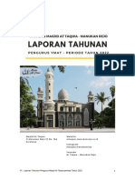 Laporan Tahunan 2022 Masjid at Taqwa Surabaya