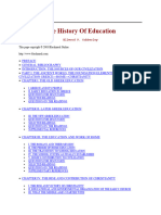 The History of Education by Cubberley