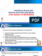 The Nature of Reading