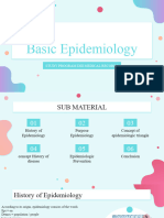 Epidemiology Basics