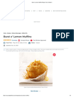 Burst O' Lemon Muffins Recipe - How To Make It