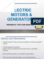 G10 Science Q2-Week 9-ELECTRIC MOTORS - GENERATORS