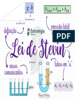 Mapa Mental - Lei de Stevin - Física EM