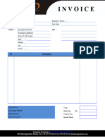 Freelance Invoice - General Service