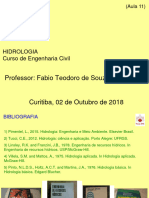 11 2018 2 Hidrologia Hidrograma Unitario Exerc