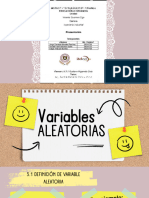 Presentación Variables Aleatorias