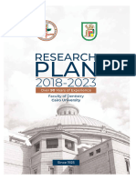 Research Plan 2018-2023 - 2