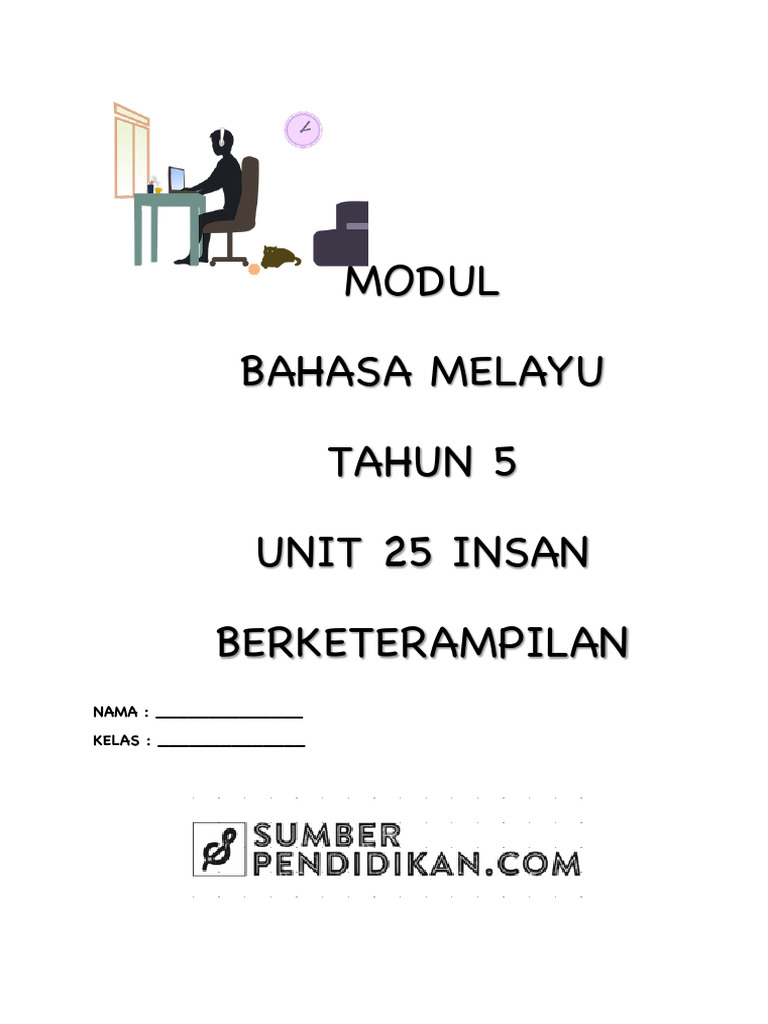 Modul BM Tahun 5 Unit 25 Insan Berketerampilan | PDF | Pengembangan Diri