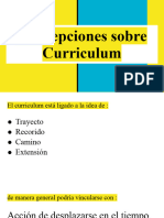 Concepciones Sobre Curriculum 1