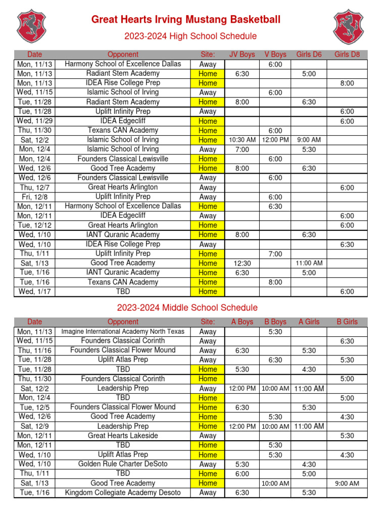 20232024 GHI Basketball Schedule PDF