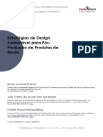 Estrategias de Design para Pos-Producao de Produto