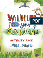 Wildlife in Your Garden Activity Pack