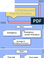 Chapter 7 Dimension of Development First Aid Education Powerpoint Presentation