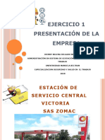 Ejercicio 1 Presentación de La Empresa