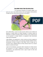 El Socialismo Militar y Valores Sociocomunitarios