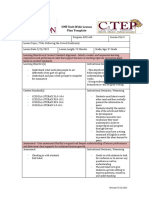 Student Teaching Lesson Plan 1