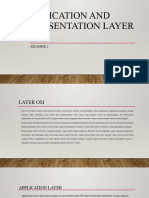 Aplication and Presentation Layer Osi