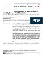 ALMEIDA HOROWITZ (2023) - Shear-Torsion-Bending Interaction in RC Beams According To NBR 61182014 and AASHTO LRFD 2014