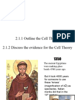 Cell Theory Technology Evidence For