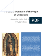 The Criollo Invention of The Virgin of Guadalupe