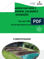 Compostagem, Calagem e Adubação Curso Jardinagem Ead Mod 1080621