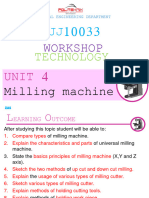 Unit 4 - Milling Machine