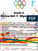 Grade 6 - Review Unit 4