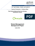 Waste Management Background Paper