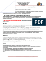 Actividades Economicas Del Peru 5to Primariapdf