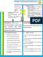 Present Simple and Present Continuous - 79015