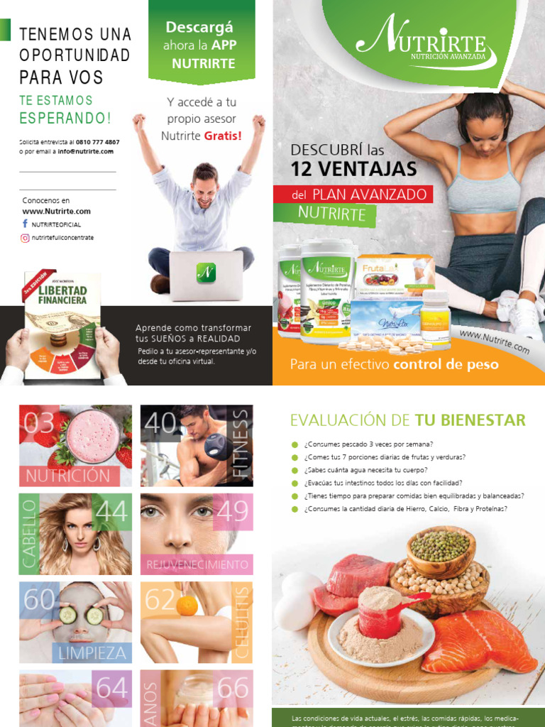 Catalogo Nutrirte 2020 | PDF | Nutrición | Dieta y nutrición