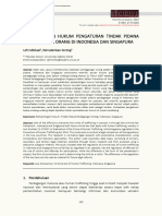 Perbandingan Hukum Pengaturan Tindak Pidana Perdag