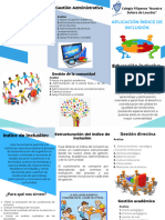 Folleto Aplicación Índice de Inclusión PDF