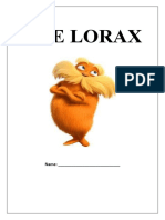 Lorax Worksheet