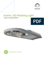 GE Evolve LED Roadway Medium Cobra Head ERMC DataSheet LowRes 032511