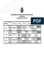 Program Minggu Pertama Persekolahan Kelas Kafa