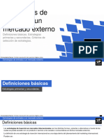Estrategias de Entrada A Un Mercado Externo