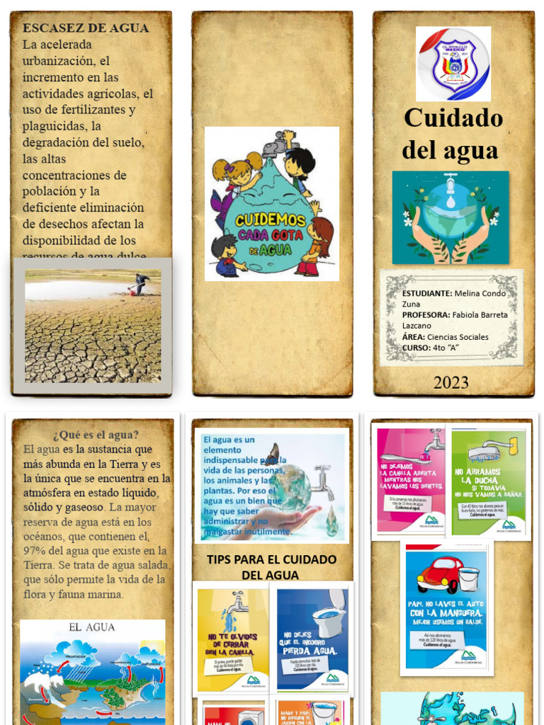 Cuidado y escasez del agua dulce | PDF | Ciencia y matemáticas | Tecnología