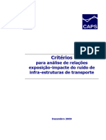 Criterios Analise Relacoes Exposicao Impacte Ruido Infra Estruturas Transporte