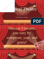Musical Theatre Day 1 - Musical Elements & Song Types - Aaron Sullivan